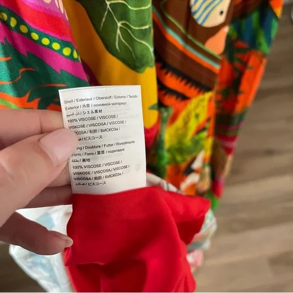 FARM RIO x Anthropologie Palila Fringe Tassel
Midi Dress NWT - Picture 7 of 10